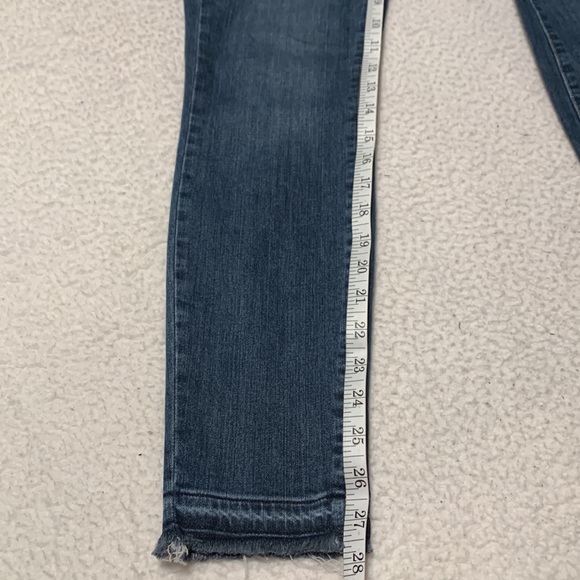 Paige Verdugo Ankle Distressed Undone Hem Jeans, EUC, Size 29 (Women’s Size 8) - Picture 9 of 12